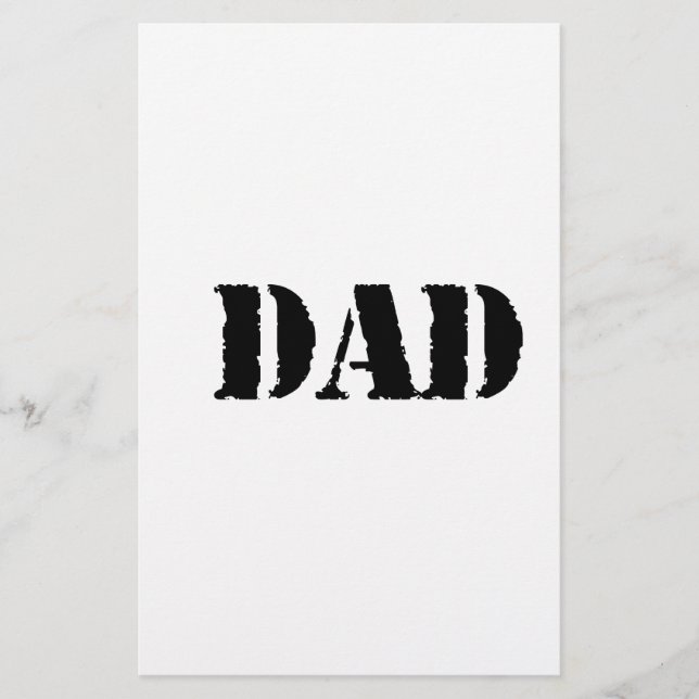 VATER Einfache Vatergeschenke (Vorderseite)