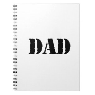 VATER Einfache Vatergeschenke Notizblock