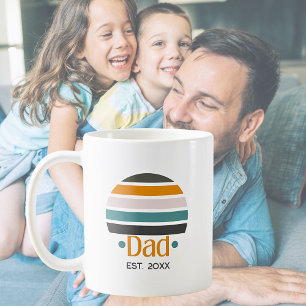 Vater eingerichtet Retro Kaffeetasse