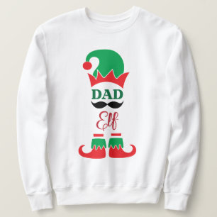 Vater Elf   Weihnachten Sweatshirt
