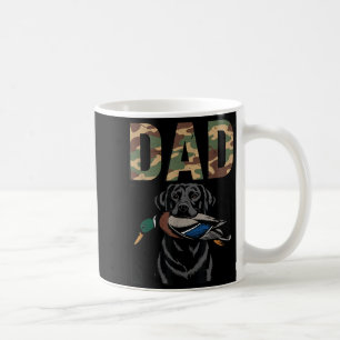 Vater Entenjagd schwarzer Labrador Hund Tarnung St Kaffeetasse