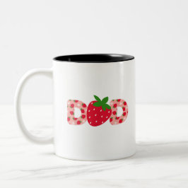 Vater Erdbeere Erstgeburt Zweifarbige Tasse