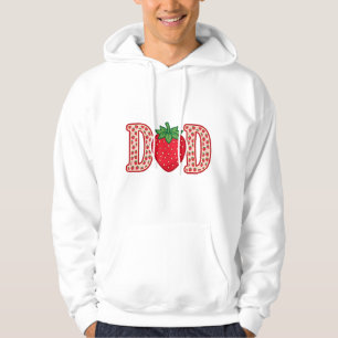 Vater-Erdbeerschrift-Vektor-Shirt-Design_1 Hoodie