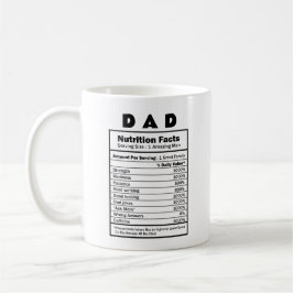 Vater Ernährung Fakt Individuelle Name Tasse