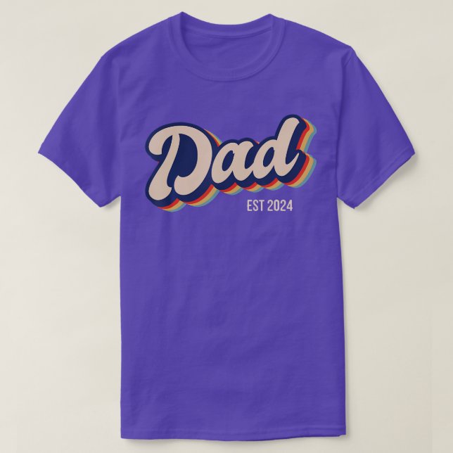 Vater Est 2024 Bald T-Shirt (Design vorne)