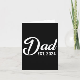 Vater Est 2024 Erster Vatertag 2024 zum Da Karte