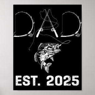 Vater Est 2025 Angeln Vater wird neuer Baby-Vater  Poster