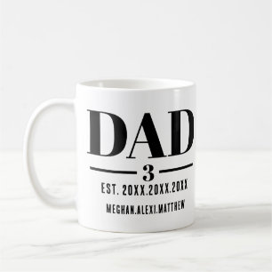 Vater Est. Jahr Name Zahl Fett Schrift Kaffeetasse