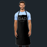 Vater Est Modern New Daddy zum Vater geworben Schürze<br><div class="desc">Vater etablierte moderne New Daddy Geschenke!</div>