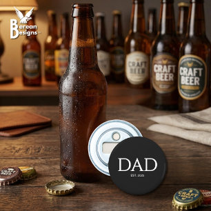 Vater Established Classic Caps Schwarz Flaschenöffner