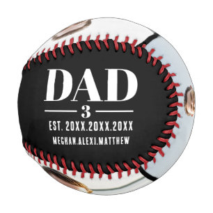 Vater Etabl. Jahr Name Nummer 3 Foto Fette Schrift Baseball