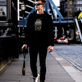 Vater etablierte Retro Men's T-Shirt