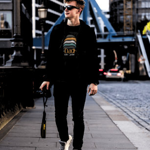 Vater etablierte Retro Men's T-Shirt