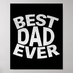 Vater Ever Funny Gifts Fathers Day Men Husband Vat Poster