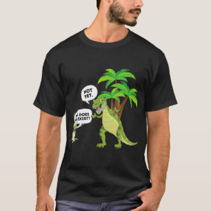 Vater existiert Gott - Funny Dino Dinosaur Atheist T-Shirt