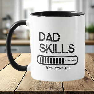 Vater-Fähigkeiten Download 70 Prozent Schwarz Tasse