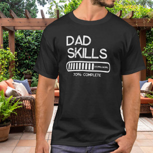 Vater Fähigkeiten Herunterladen 70 Prozent Fertig T-Shirt
