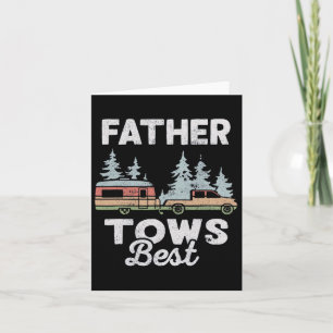Vater fährt beste Berge Wald Camping Väter Karte