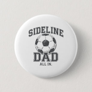 Vater Familie passendes Fußballvater-Sportliebe Button