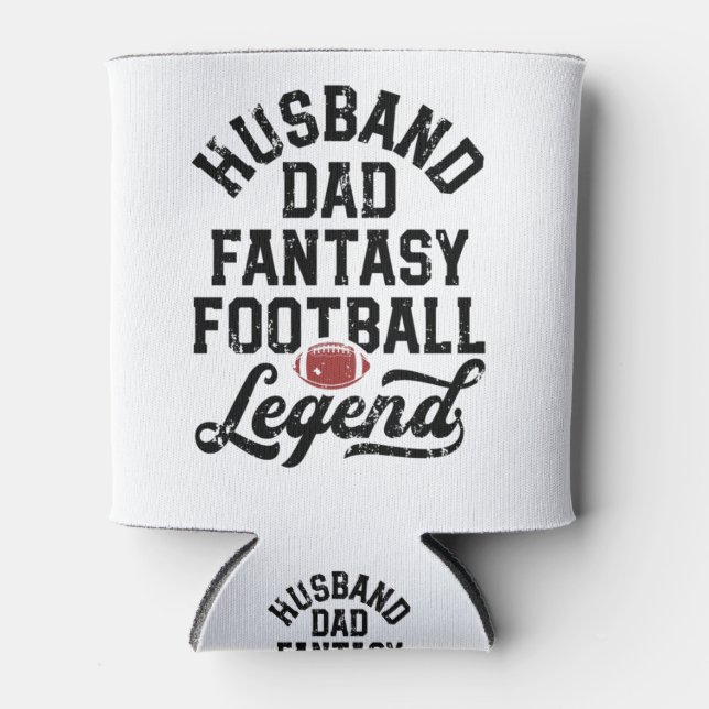 Vater Fantasy Football Legend Shirt für Männer Dosenkühler (Vorderseite)