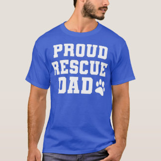 Vater-Fathers-Tagesgeschenk für Hunde mit Stolz T-Shirt