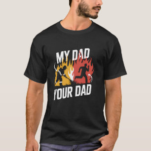 Vater Feuerwehrmann vs. dein Vater Lustiges Feuerw T-Shirt