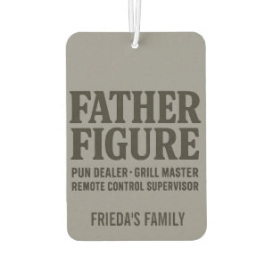 Vater Figur Pun-Händler Lustiges Vater-Shirt Autolufterfrischer