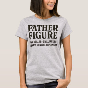 Vater Figur Pun-Händler Lustiges Vater-Shirt T-Shirt