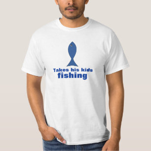 Vater Fische mit Kindern T-Shirt