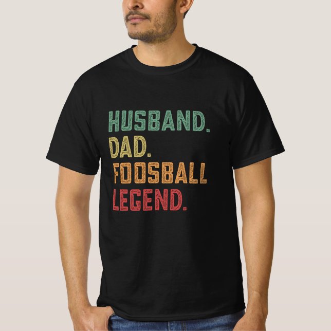 Vater Foosball Legende T-Shirt (Vorderseite)