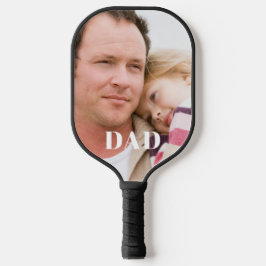 Vater Foto Pickleball Schläger