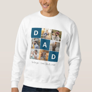 Vater Foto Sweatshirt zum Vatertag