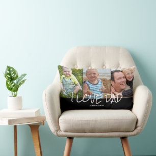 Vater-FotoCollage Lendenkissen
