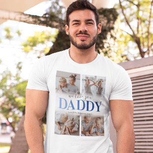 Vater-FotoCollage T-Shirt