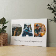 Vater-FotoCollage | Vatertagsgeschenk | 3 FOTOS