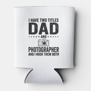 Vater Fotograf Vintage Gravur Shirt Design_1 Dosenkühler