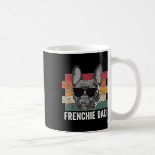 Vater Französische Bulldogge Retro-Bekleidung für Kaffeetasse