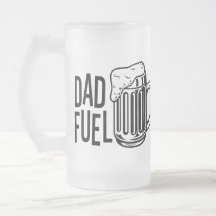 Vater Fuel Black Vater's Day Bier Tasse