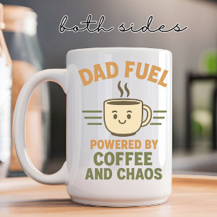 Vater Fuel Tasse - Witziges Geschenk für Vater, Pa