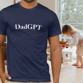 Vater Funny Birthday DadGPT Powered by AI & Vater T-Shirt