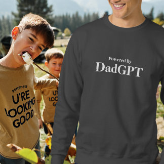 Vater Funny Birthday - Powered by DadGPT - Ai Joke Sweatshirt