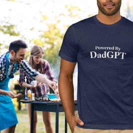 Vater Funny Birthday - Powered by DadGPT - Ai Joke T-Shirt