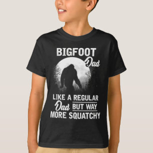 Vater Funny Sasquatch Bigfoot Fathers Day Geschenk T-Shirt