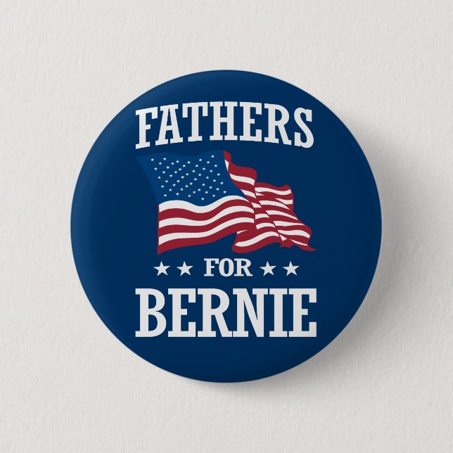 VATER FÜR BERNIE SANDERS BUTTON (Vorderseite)
