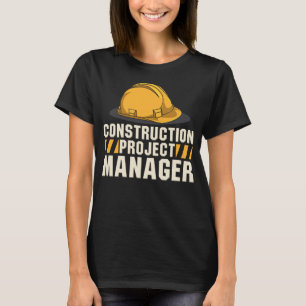 Vater für den Projektleiter Bauarbeiten T-Shirt