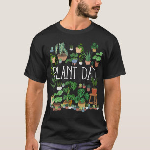 Vater für gepunktete Pflanze T-Shirt