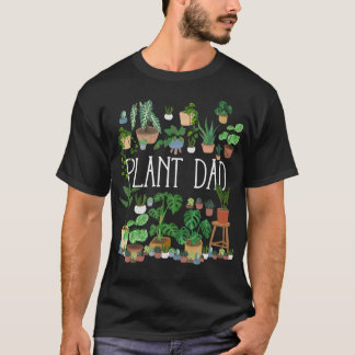 Vater für gepunktete Pflanze T-Shirt