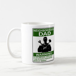 Vater für kundenspezifische Nachbarschaftspolitik Kaffeetasse