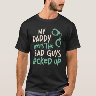 Vater für Strafverfolgung Vater Vintag Mein Vater T-Shirt