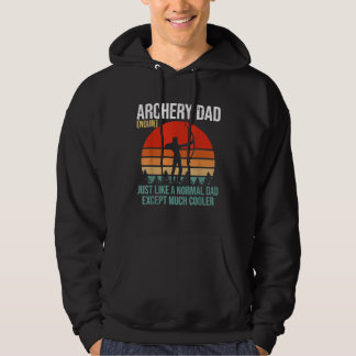Vater für Vintage Retro-Bogenschießgeräte - Defini Hoodie